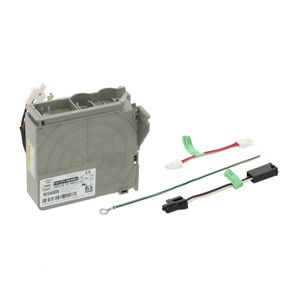 W10629033 Whirlpool Inverter Box Kit
