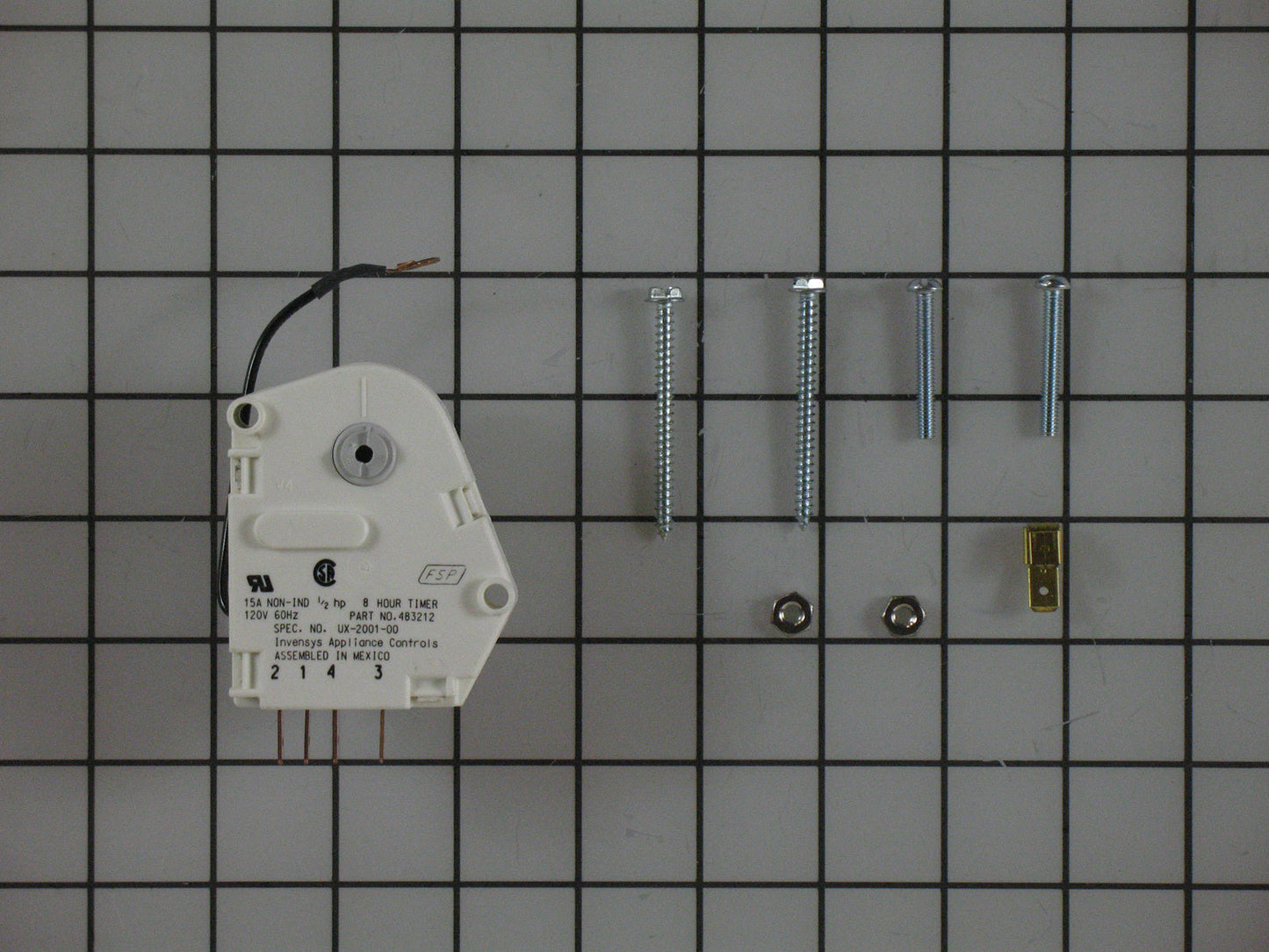 W10822278 Whirlpool Defrost Timer Kit