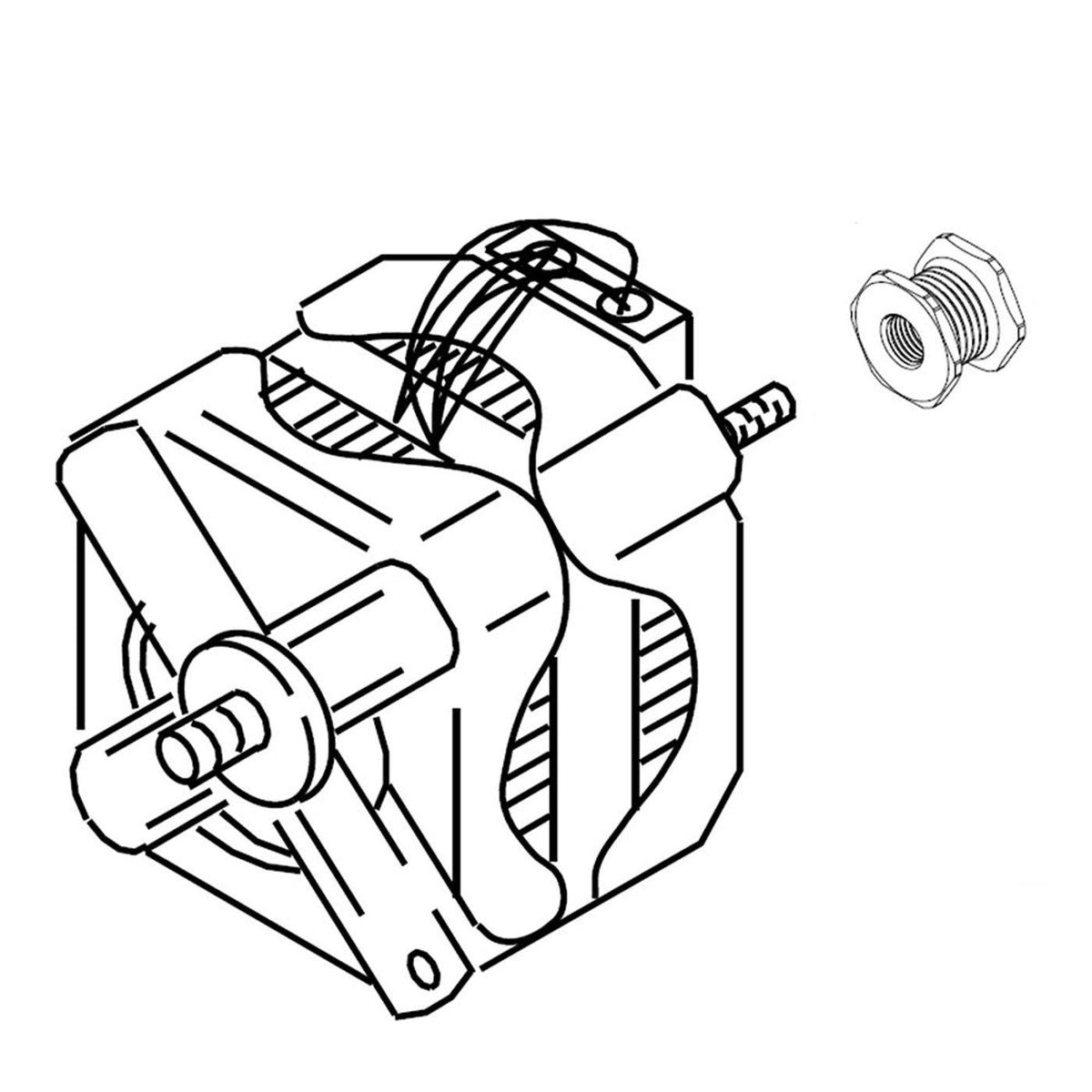 W11364931 Whirlpool Drive Motor
