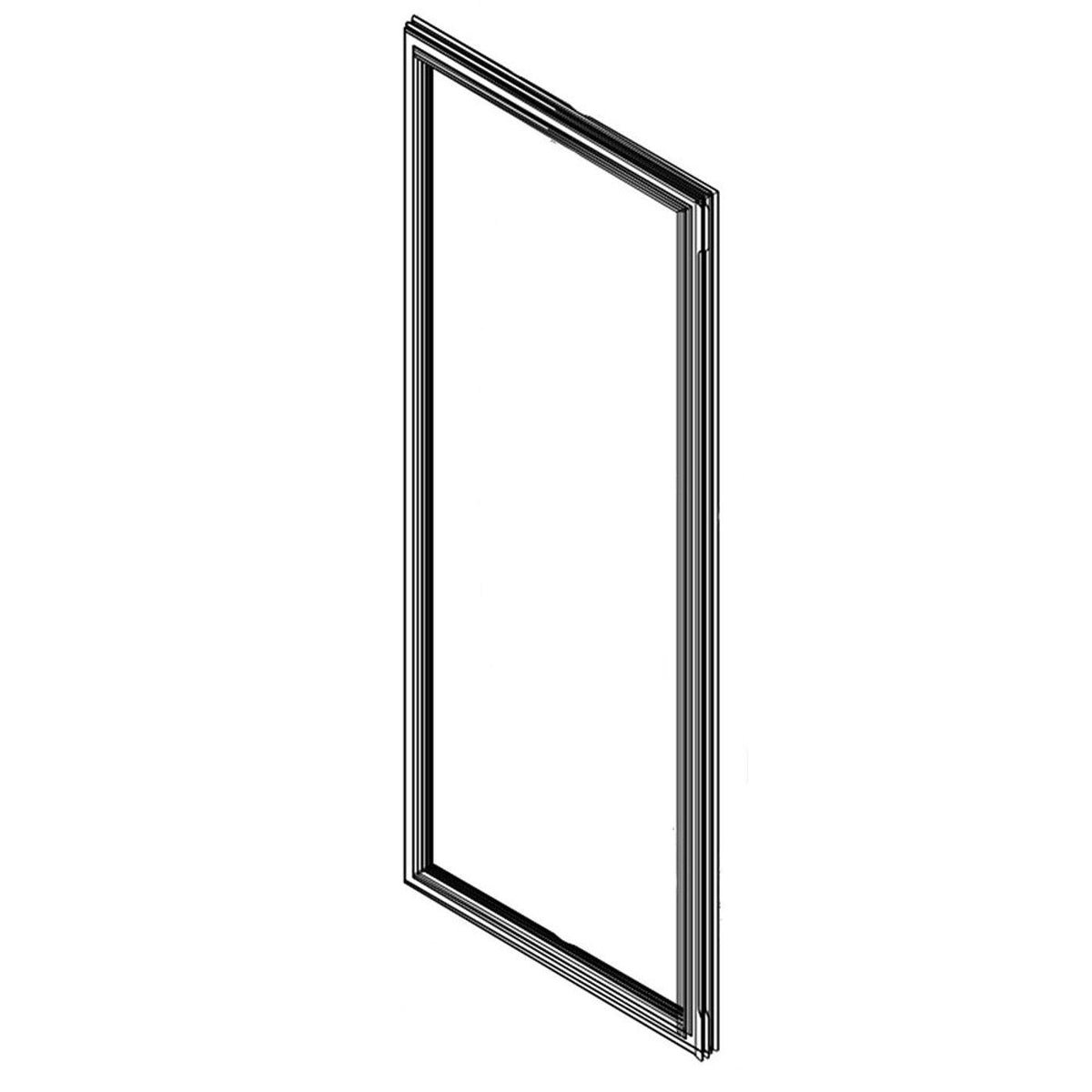 W11544658 Whirlpool French Door Gasket (Black)