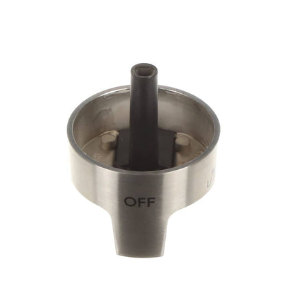 WB03X39553 GE Burner Knob (Stainless)