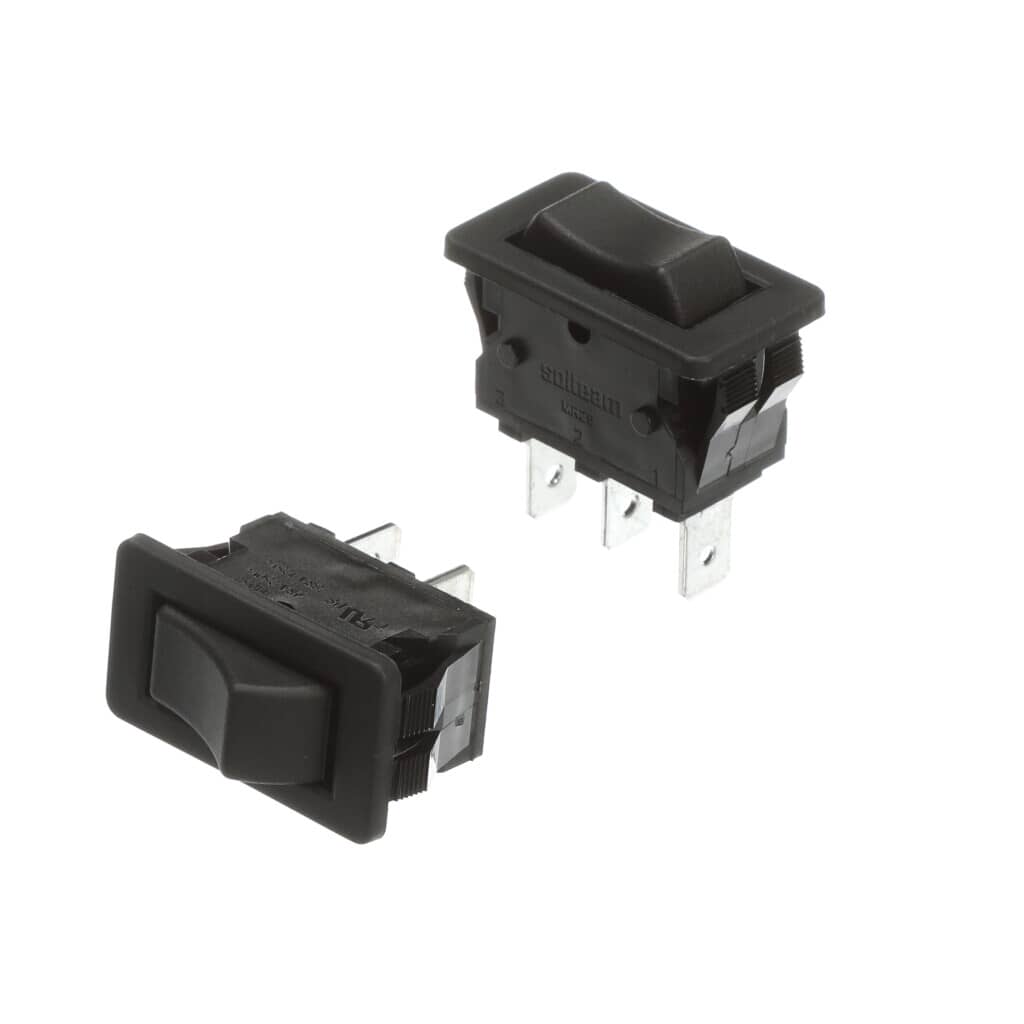 WB24X32268 GE Light & Blower Switch (Black)