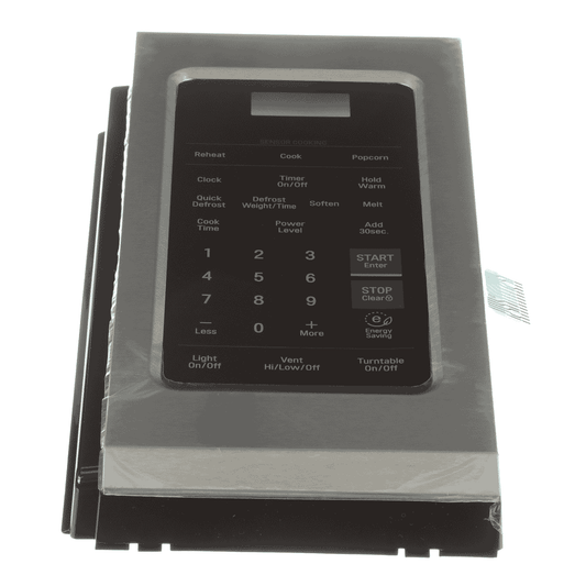 WB56X29974 GE LED Control Panel Assembly (White)