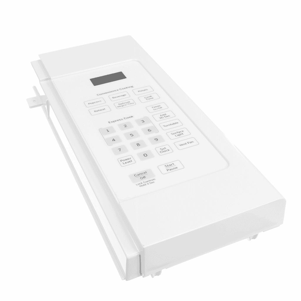 WB56X38146 GE Control Panel (White)