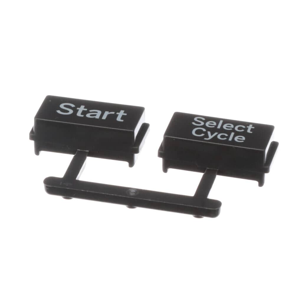 WD09X22905 GE Button and Graphics Assembly