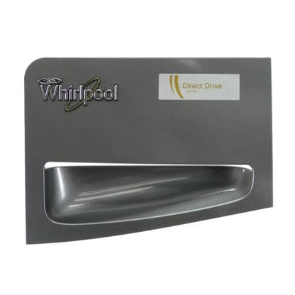 W10783724 Whirlpool Dispenser Drawer Handle (Chrome Shadow)