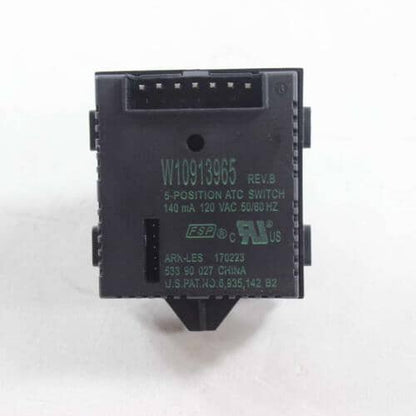 W11103598 Whirlpool Temperature Control Switch
