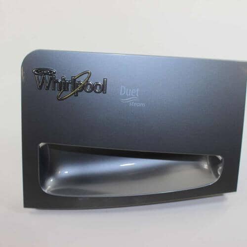WPW10446405 Whirlpool Dispenser Drawer Handle (Chrome Shadow)