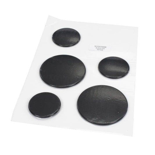 WPW10479988 Whirlpool Surface Burner Cap (Black)