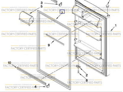 WP2319264T Whirlpool Fresh Food Door Gasket