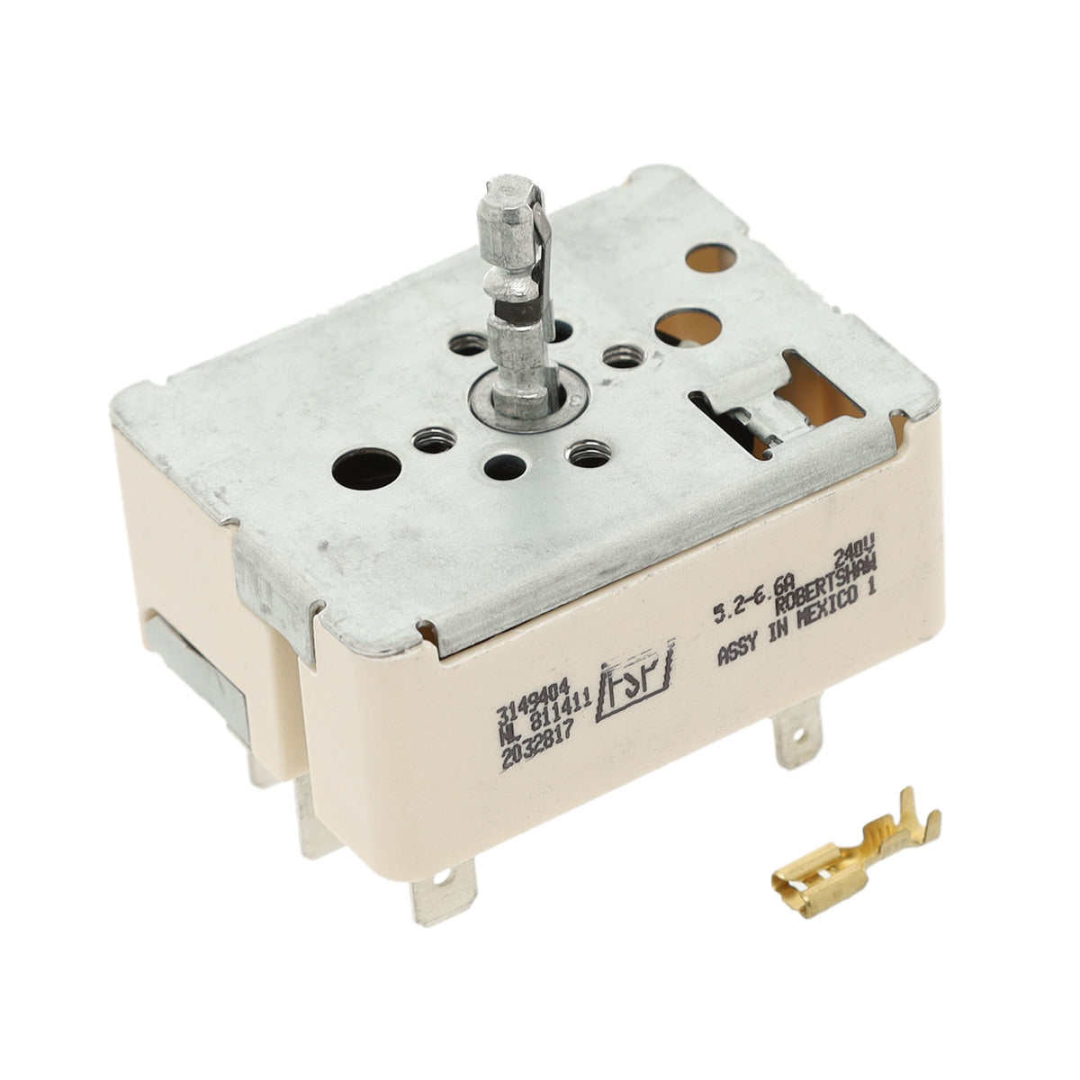 WP3149404 Whirlpool 6" Surface Burner Switch