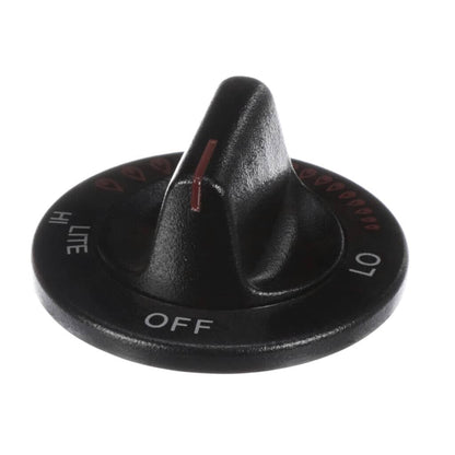 WP74001253 Whirlpool Top Burner Knob (Black)