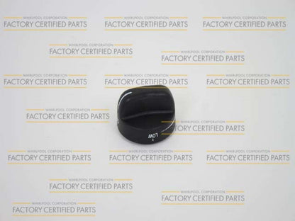 WP8273108 Whirlpool Accusimmer Control Knob (White)