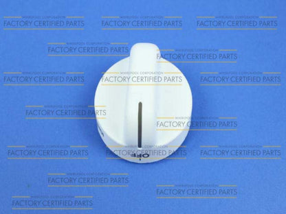WP8273104 Whirlpool Control Knob (White)
