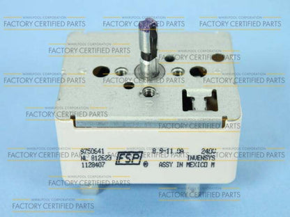 WP9750641 Whirlpool Surface Burner Switch
