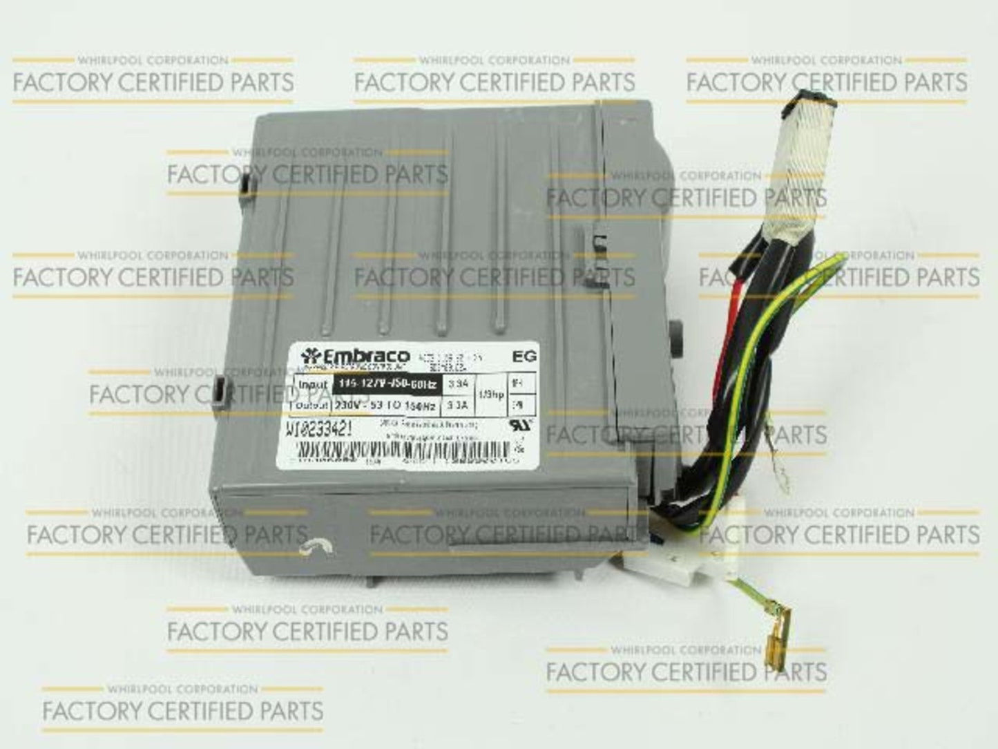 WPW10233462 Whirlpool Circulation Pump