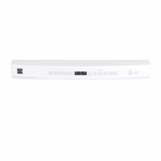 WPW10380381 Whirlpool Touchpad Control Panel (Black, No Electronics)