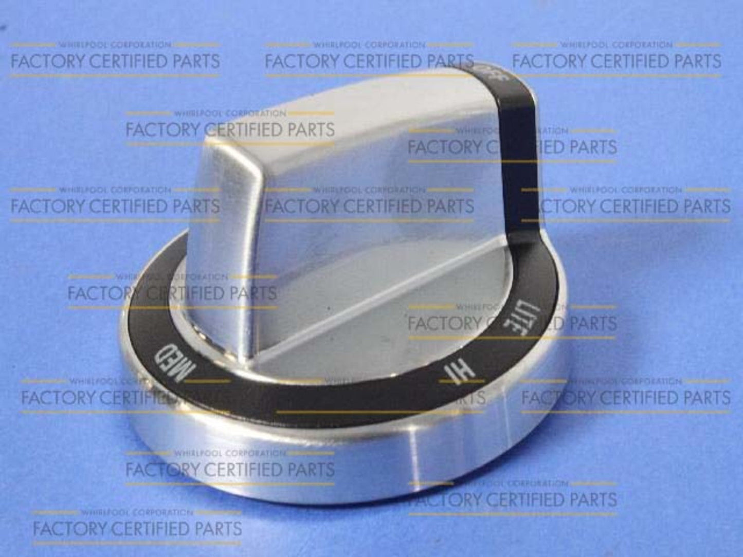 WPW10415450 Whirlpool Control Knob (Stainless)