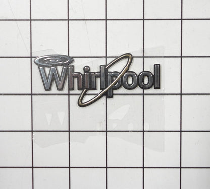 WPW10511975 Whirlpool Nameplate (White)