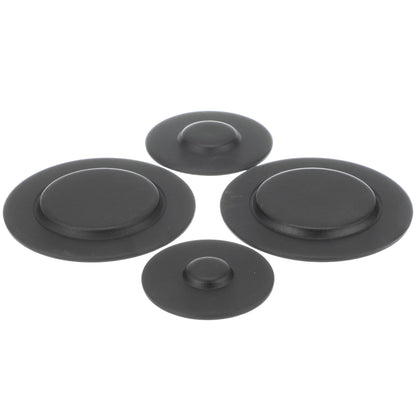 WPW10183375 Whirlpool Surface Burner Cap Kit (Black)