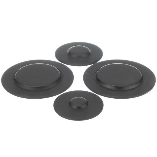WPW10183375 Whirlpool Surface Burner Cap Kit (Black)