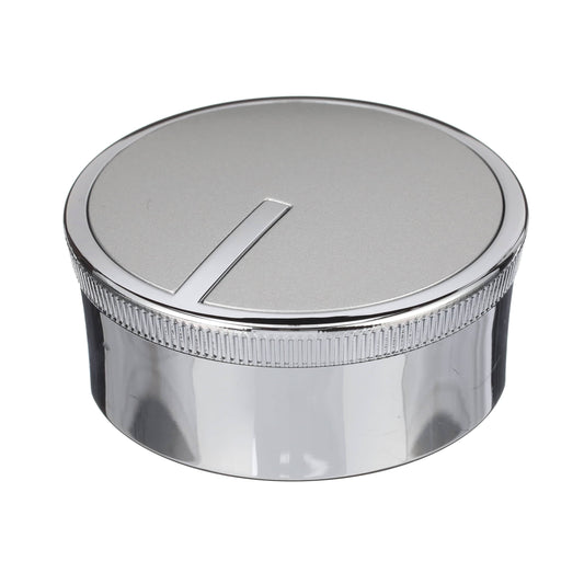 WPW10437088 Whirlpool Knob (Silver & Chrome)