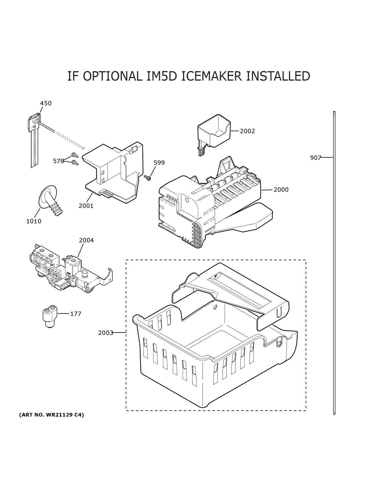 Diagram: Optional Accessories - see part 177
