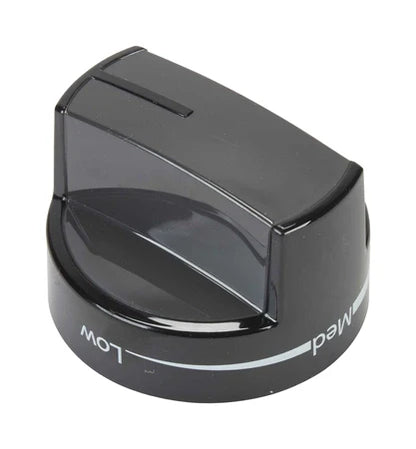 WPW10339442 Whirlpool Control Knob (Black)