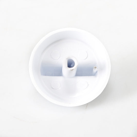 Whirlpool WPW10483330 Oven Control Knob (White) - Genuine OEM