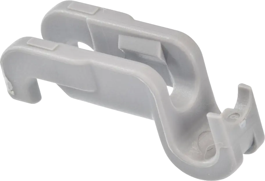Bosch 00611981 light gray lower dishrack flip tine clamp