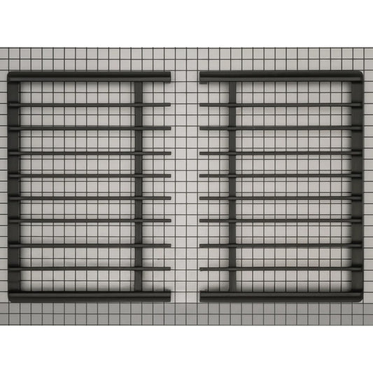 Whirlpool W11384202 Burner Grate Kit - Genuine OEM