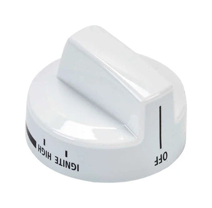 WPW10160649 Whirlpool Burner Control Knob (Black)