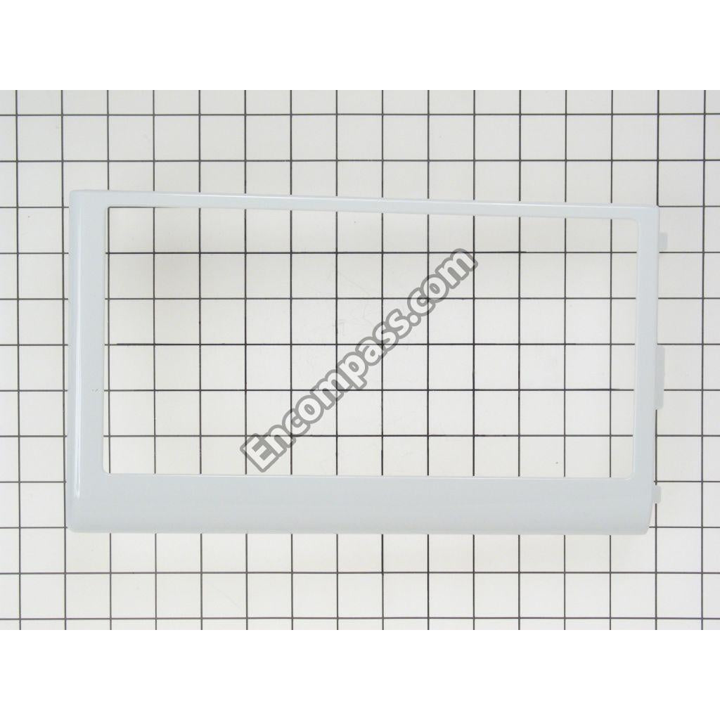 WB07X10195 GE Control Panel Frame (White)