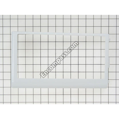 WB07X10195 GE Control Panel Frame (White)