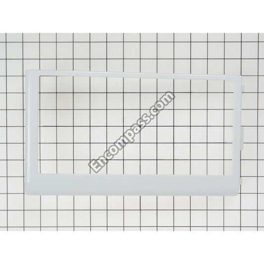 WB07X10195 GE Control Panel Frame (White)