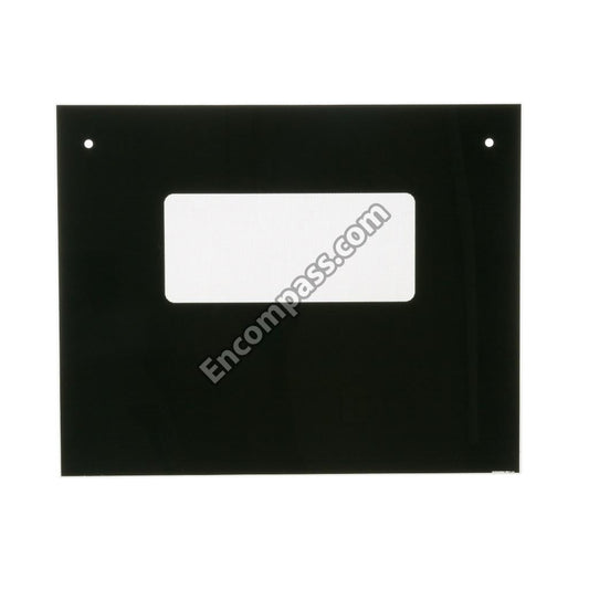 WB57K5256 GE Outer Door Glass (Black)