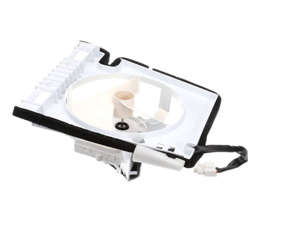 WR60X25786 GE Condenser Fan Motor & Housing Assembly